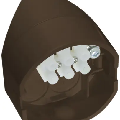 Socle pour angle intérieur Luxomat pour RC-Plus next brun 