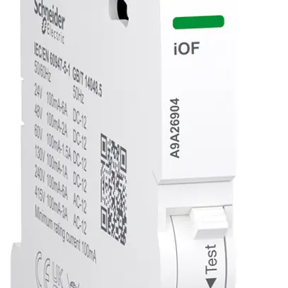 Contact auxiliaire SE Clario iC40/Acti9 iC60 iOF 0.1…6A raccord en bas 