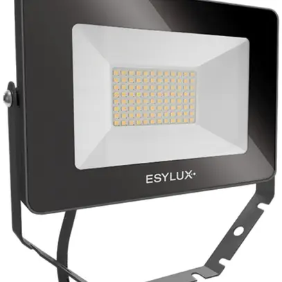 Proiettore LED ESYLUX OFL BASIC, 30W 3000K 3000lm 200×32×135mm IP65, nero 