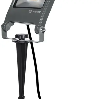 Lampada da giardino LED LDV ENDURA GARDEN Flood, 20W 830 con picchetto 