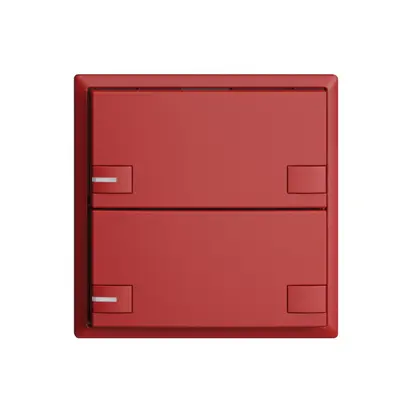 Poussoir KNX RGB EDUE, 250mW, a.LED RGB, 2×poussoir, comm.2×touches, ber 