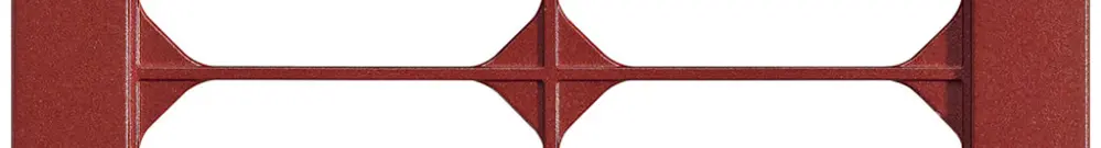 Cadre de recouvrement ENC kallysto.pro 2×2 orient 154×154mm 