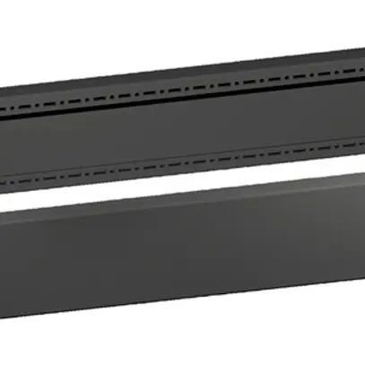 Copertura zoccolo Rittal VX 8660.006 1100×100mm ante./poste. nero acciaio 2pz 