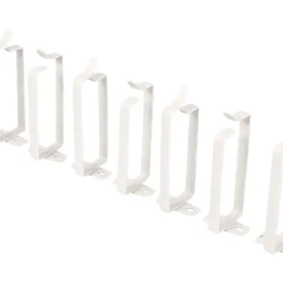 Guide-câbles ROLINE 45×44×100mm métal gris 10pcs 