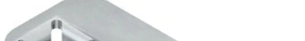 Verrou rotatif Niedax a.écrou d.sécurité, pour WSL/WRL acier zingué à chaud 