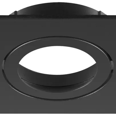 Telaio da incasso SLV NEW TRIA 68 alluminio 82×82×26mm nero 