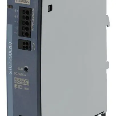 Alimentazione Siemens SITOP, IN: 120…230VAC (120…240VDC), OUT: 24VDC/3.7A 