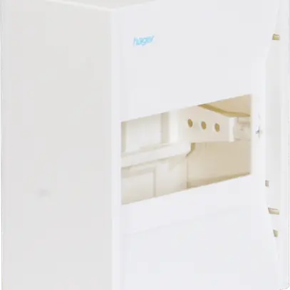 Distributore AP Hager mini gamma 1-fila 6UM IP30 146×180×82mm 
