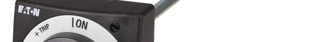 Manopola rotativa ETN NZM2-XTVD con chiusura grigio/ne 