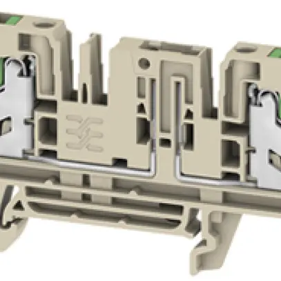 Borne de passage joignable WM SDT 2C 0.75…4mm² 20A/500V snap-in DIN35 be 