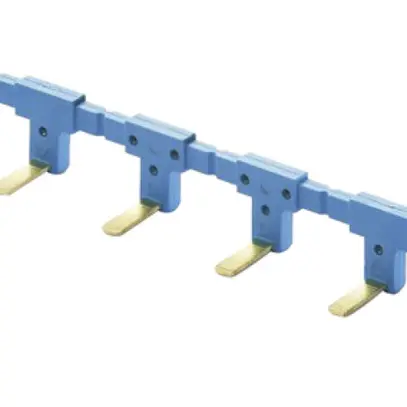Peigne collecteur Finder 022.18, pour 8 appareils de la série 22.32, 10A, bleu 