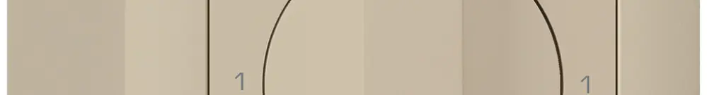 Interruttore rotativo AP kallysto 0/3L beige con manopola 