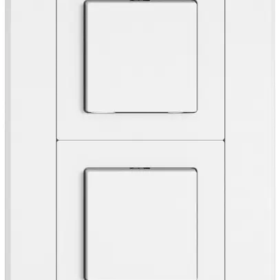 Combinaison ENC EDIZIO.liv SNAPFIX® 2×1 156×96mm schéma 3/1L+inverseur 1L blanc 