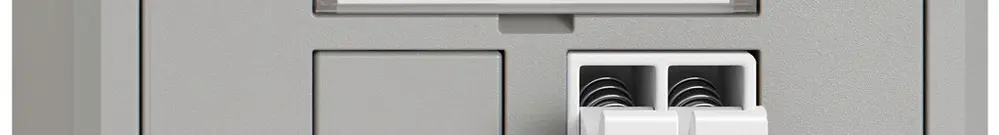 Presa audio AP EDIZIO.liv SNAPFIX® 1× grc 