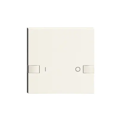 Touche EDIZIOdue ON/OFF blanc 