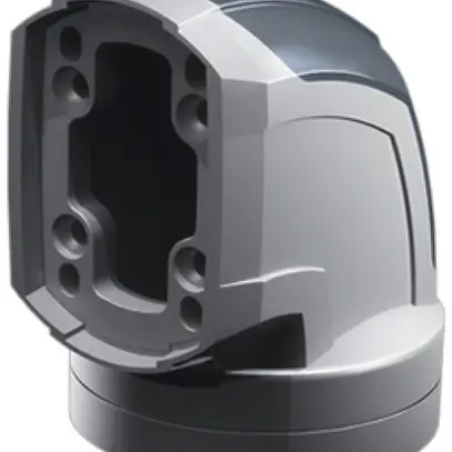 Gomito Rittal CP 6212.380 per CP120 Ø130mm alluminio 