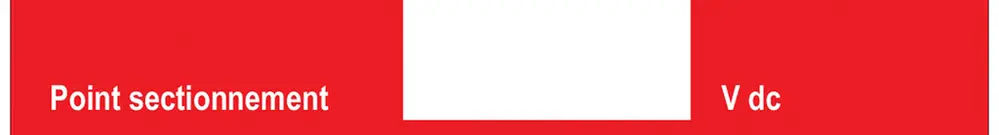 Etichetta Plica EET UV HA FR: Installation Photovoltaique DC 