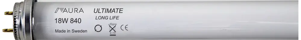 Tubo fluorescente Aura Thermo-Long Life Ultimate Ø38mm 36W 840 G13 