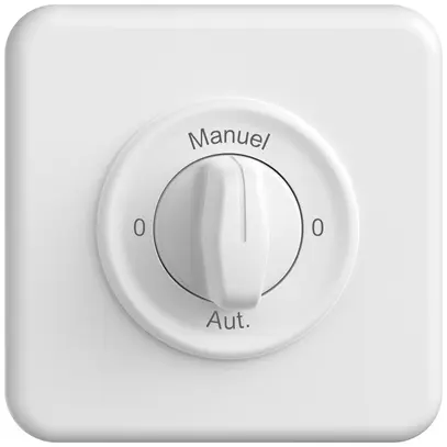 Interrupteur rotatif ENC STANDARDdue SNAPFIX® manette 2/1L 0-Manuel-0-Auto bc 