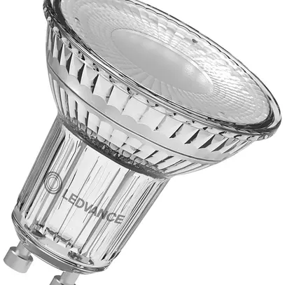 Lampada LED LEDVANCE GU10 4.5W 350lm 3000K REG Ø50×54mm PAR16 chiaro 36° 25000h 