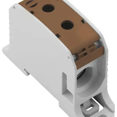 Blocco di distribuzione WM WPD 131 1×95/1×95mm² 232A 1000V TS35 marrone 