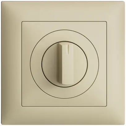 Kit frontale INC EDIZIOdue vanille 88×88mm per interr.rotativo 