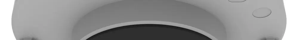 Elemento frontale Spotbox Mini Flex Ø85mm per calcestruzzo a vista grigio 