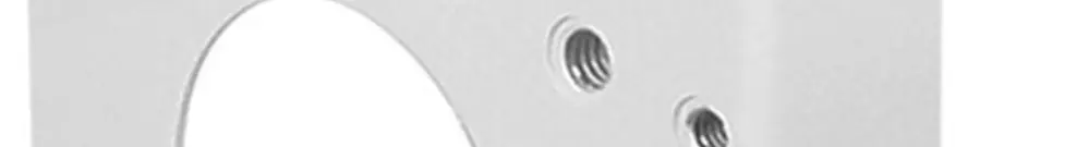 Fixation de mât MOBOTIX MOVE Mx-M-VD-P, pour VD-4-IR, blanc 