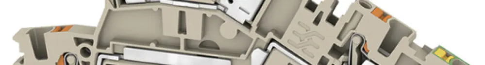 Installations-Reihenklemme Weidmüller AITB 2.5 BB N-L-PE PUSH IN 3 Etagen 