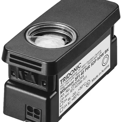 Multicapteur Tridonic SFI 40 PIR DALI lumière/mouvement Casambi noir 