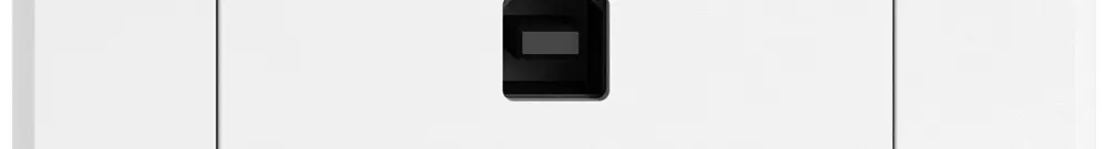 Interface de données USB KNX ENC EDIZIO.liv SNAPFIX® prise USB type B bc 