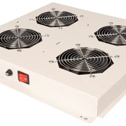 Ventilateur ROLINE 431×47×416mm 230V ventilateur de toiture gris 432m³/h 