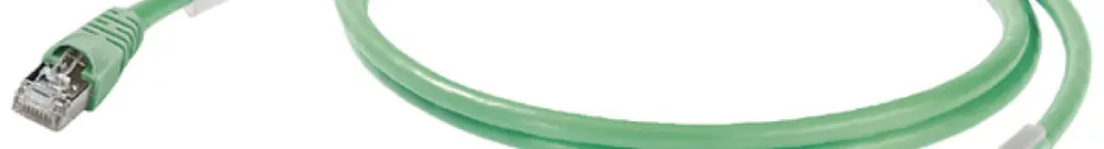 Cavo patch Weidmüller CabinetLine cat.5 PVC RJ45/RJ45 5m verde 