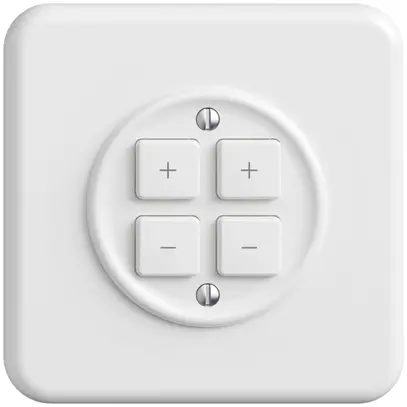 Stazione secondaria INC 2K/4T per dimmer Sdue Wiser bianco 
