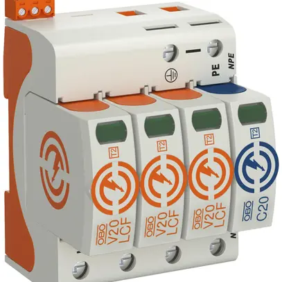 Parafoudre Bettermann SurgeController V20-LCF-3+1+FS-2 