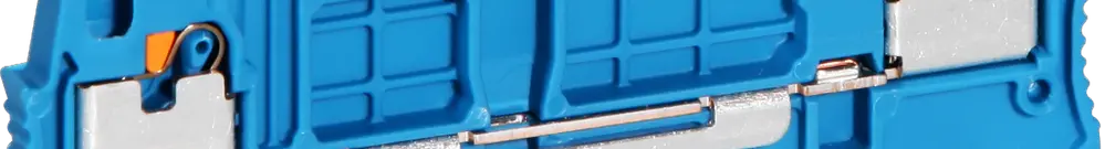 Morsetto a 2 piani CLIPLINE 0.14…1.5mm² blu 