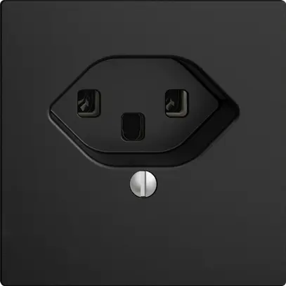 Presa INC EDIZIOdue T23 16A nero morsetti a vite 
