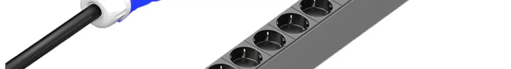 Distributore di corrente Rittal DK 7979.111 695mm 10×SCHUKO 230V 16A 