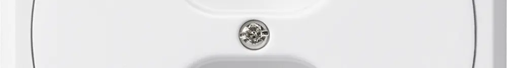 Presa INC robusto 2×tipo 23 bianco senza copercchio per combinazione 