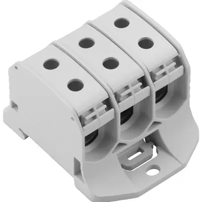 Blocco di distribuzione WM WPD 330 3×50/3×50mm² 150A 1000V TS35 grigio chiaro 
