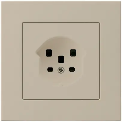 Prise ENC HA kallysto.pro type 25 avec bornes enfichables beige 