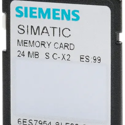 Carte mémoire Siemens pour SIMATIC S7-1x00, SD 24MB 