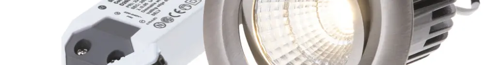 Spot LED INC Move 10.5W 230V 960lm 3000K trou Ø68mm nickel 38° 
