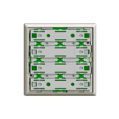 Unité fonctionnelle KNX RGB, capteur temp.1…4× EDIZIOdue colore gris clair s.LED 