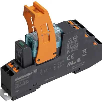 Relais WM CRIKIT P L/D 1CO 16A AgNi 19.2…26.4VDC LED raccordeme.à broches RT II 