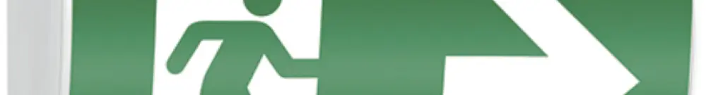 Lampada di emergenza ESYLUX SLE LEDi SC/C fissaggio murale 