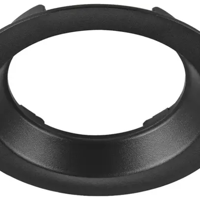 Cadre d'encastrement SLV DOWNLIGHT100 matière synthétique Ø110mm noir 