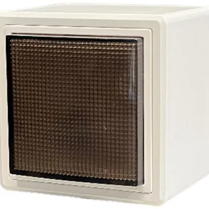 Lampada flash AP Hugentobler 016LA 24V AC/DC IP21 Xe 5J topazio fumo 