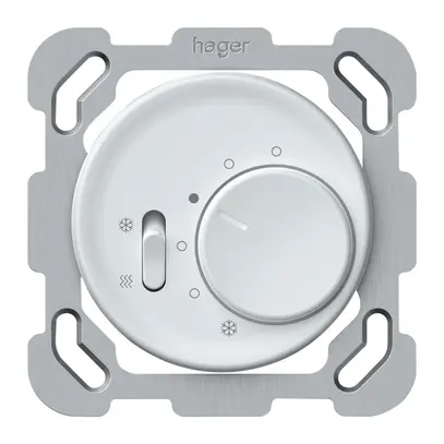 Termostato ambiente INC origin interr.caldo/freddo 230VAC 5…30°C 10A bianco 