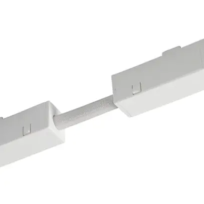 Raccord flexible SLV 48V TRACK 2-pôles blanc 